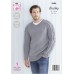 King Cole 5686 Mens Sweaters in Subtle Drifter Chunky (leaflet)