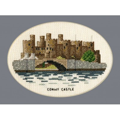 Conwy Castle / Castell Conwy (oval)