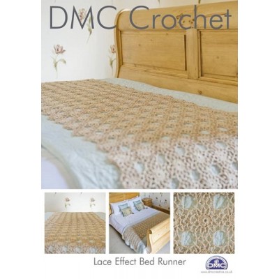 Lace Effect Bed Runner