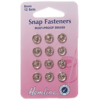 Snap Fasteners 9mm